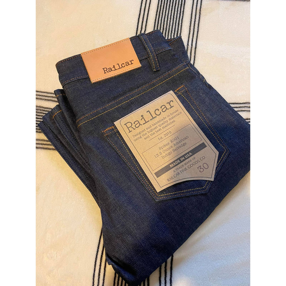 Railcar 001 Spike Selvedge Jeans size 31 Brand new never worn